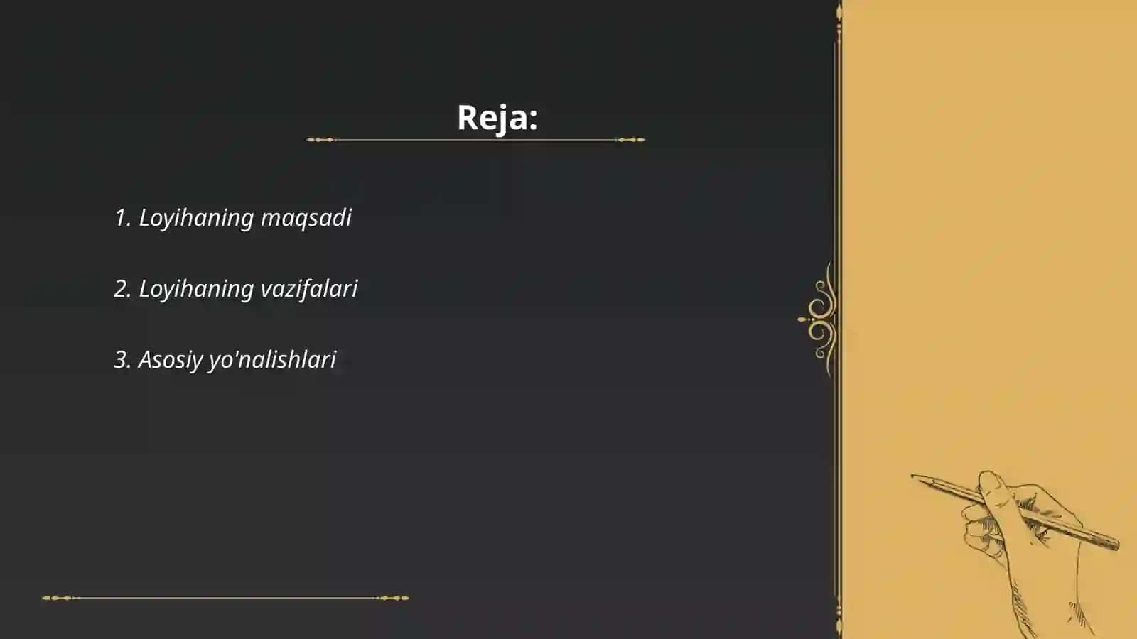 Loyiha.Loyiha tavsifi 2