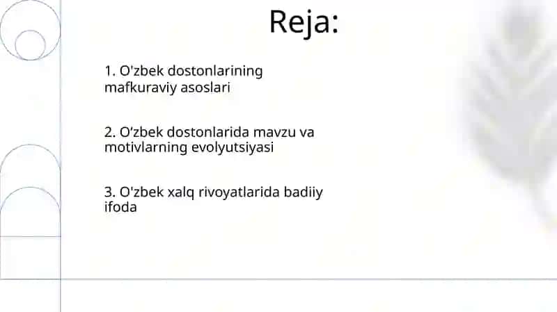 O'zbek epik an'analarining evolyutsiyasi va tarqalishi 2