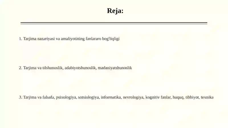Tarjima nazariyasi va amaliyoti 2