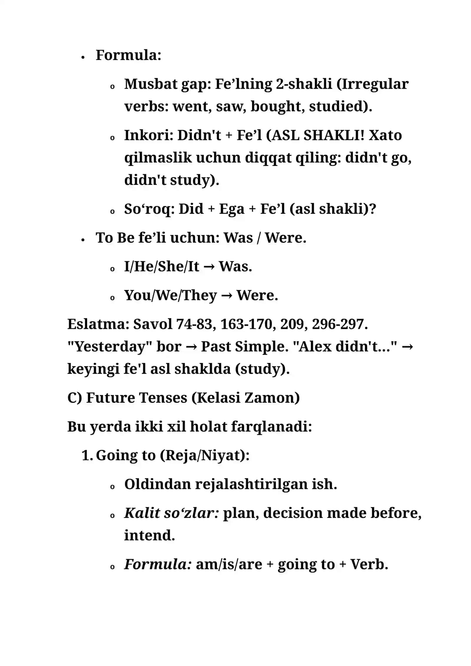 ingiliz tili testlar va test tushunchalari 313 talik test 2