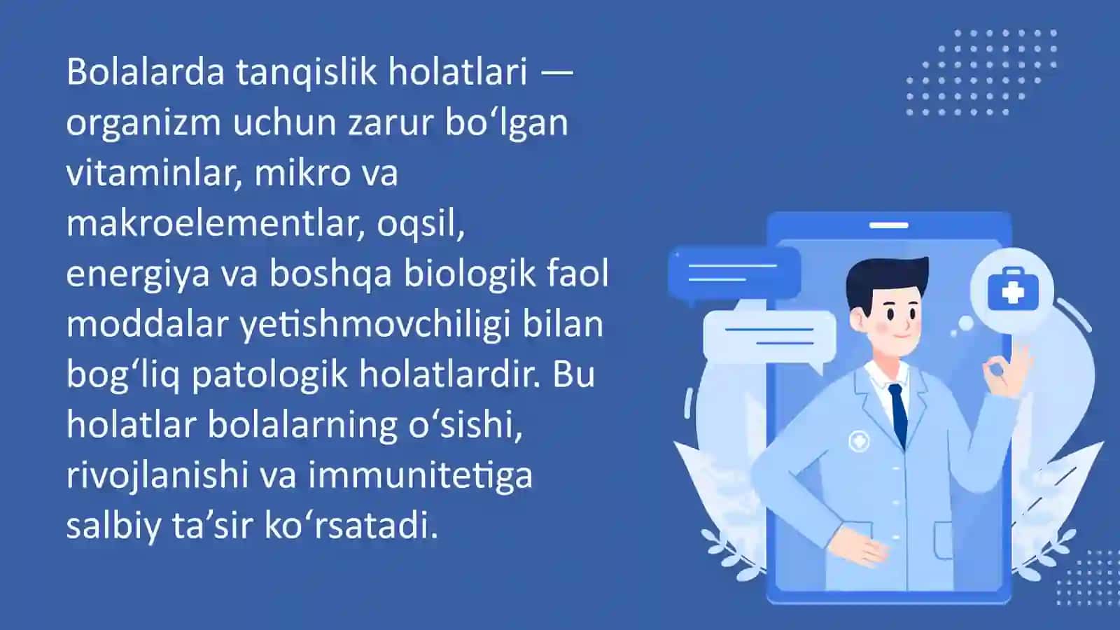 BOLALARDA TANQISLIK HOLATLARI 2