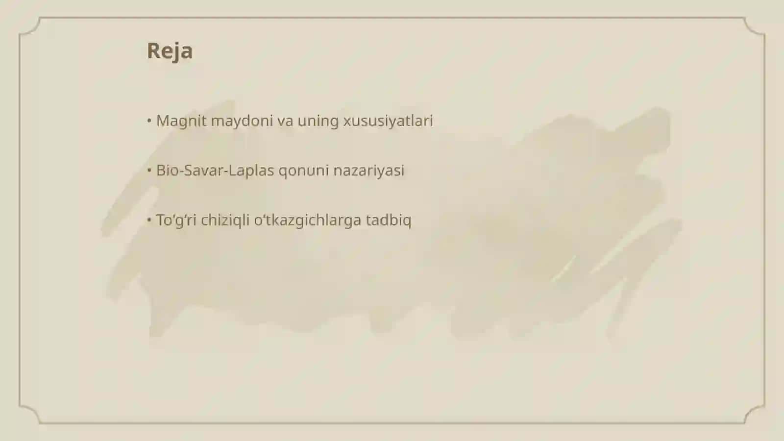 Magnit maydoni va uning xususiyatlari 2