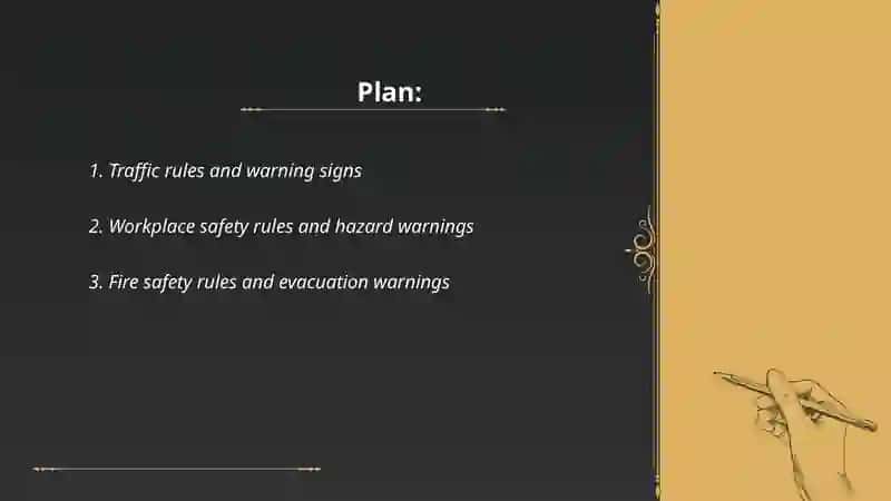 Traffic Rules and Warning Signs 2