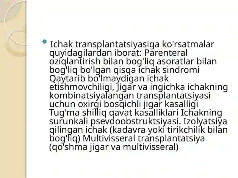 ICHAK TRANSPLANTOLOGIYASI 2