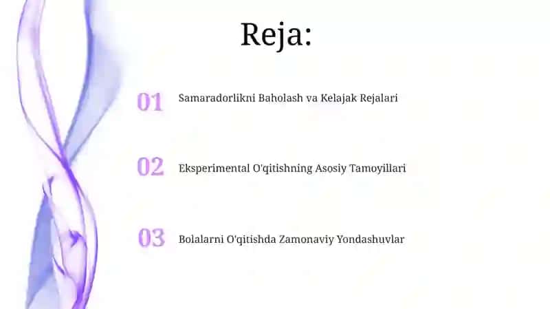 Eksperimental O'qitishning Asosiy Tamoyillari 2