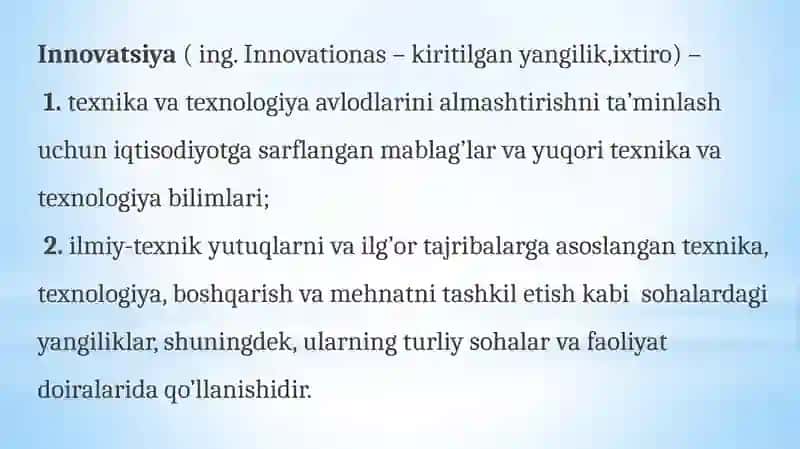 Innovatsiya 2