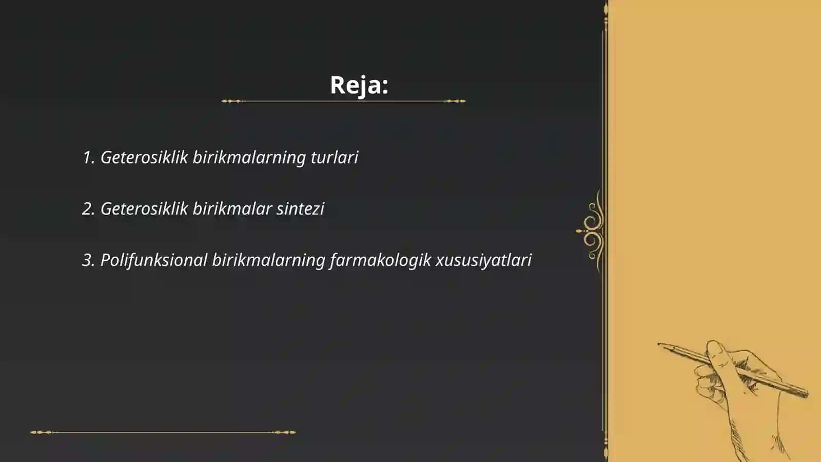 Zamonaviy dori vositalari 2