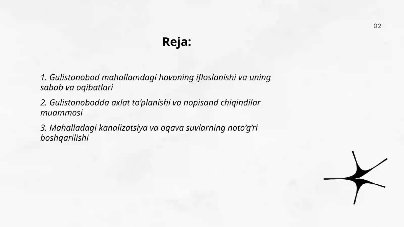 Mening yashash hududimdagi ekologik muammo 2