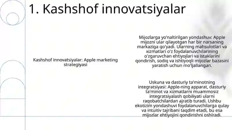 Apple Kompaniyasining Marketing Strategiyasi 2