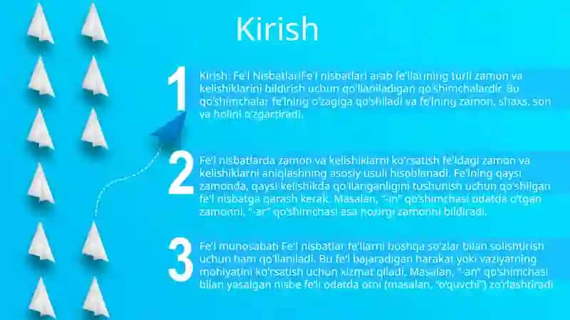 Fe'l Nisbatlari 2