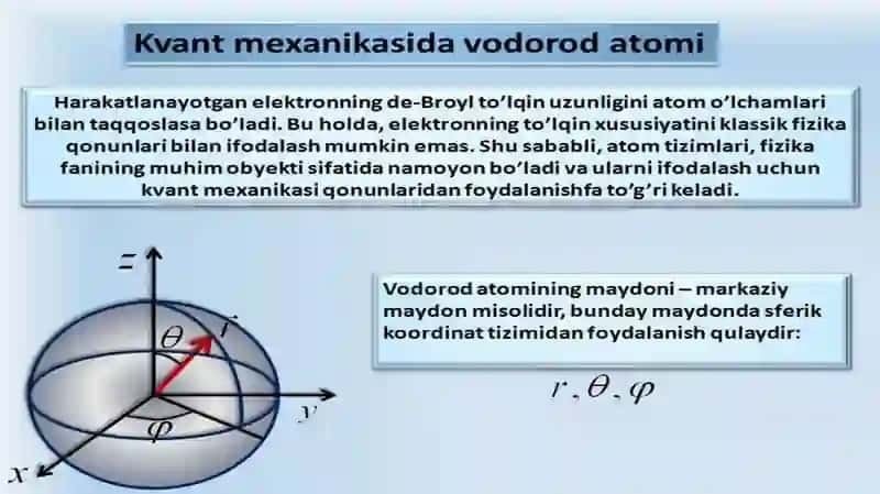 Nurlanishning elementar kvant nazariyasi 2