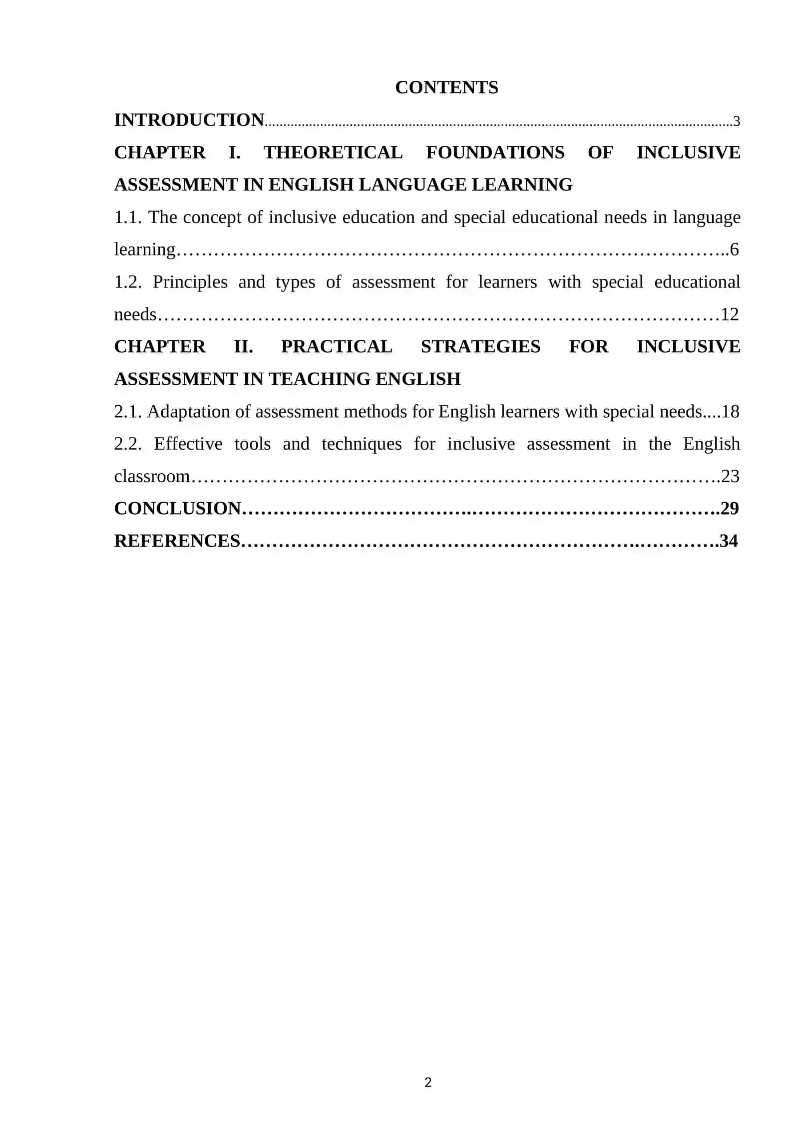 INCLUSIVE ASSESSMENT STRATEGIES FOR ENGLISH LEARNERS 2