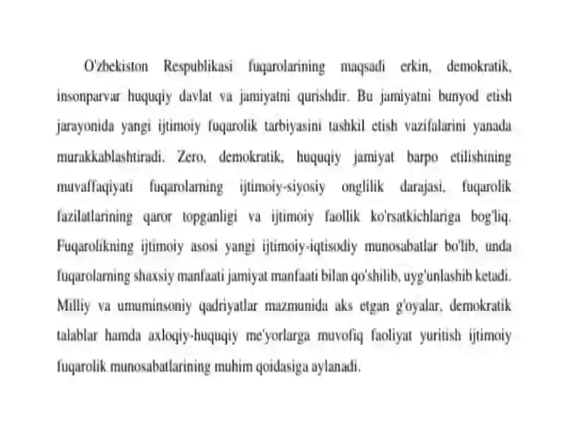 Fuqarolik Tarbiyasi 2