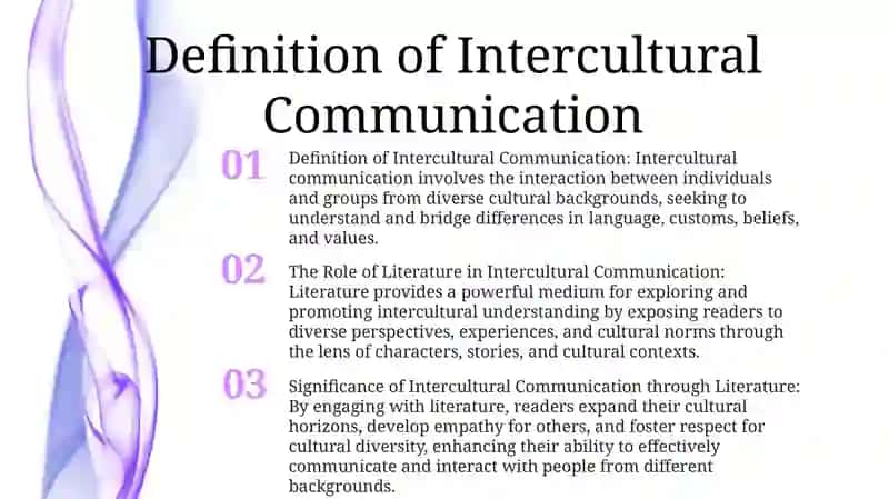 The Role Of Literature In The Development Of Intercultural Communication 2