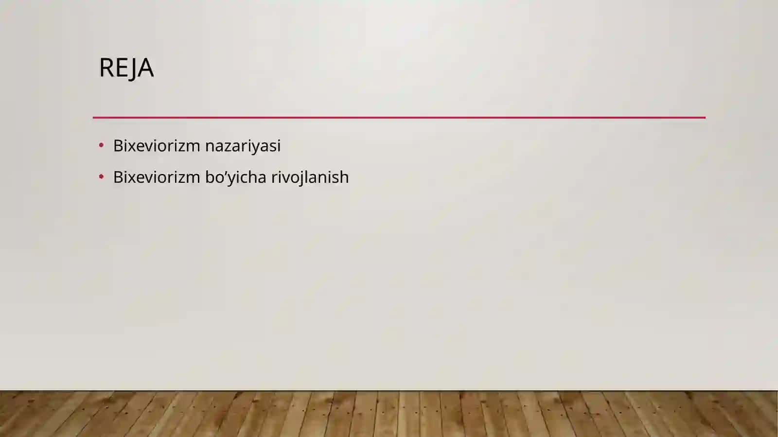 Bixeviorizmdarivojlanish nazariyasi 2