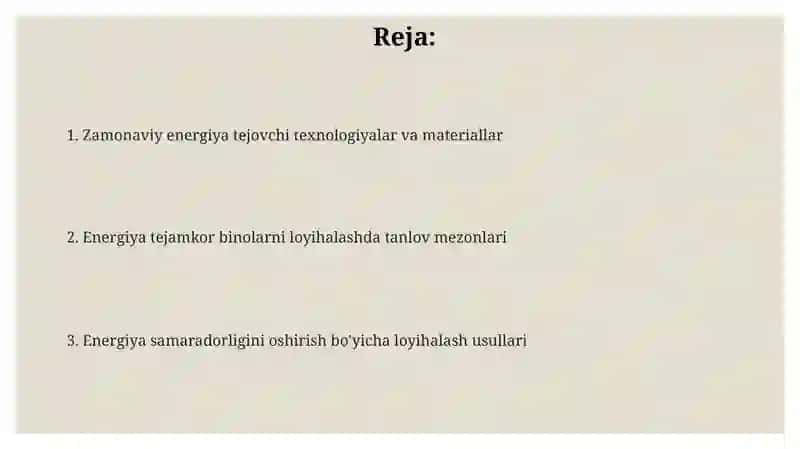 Energosamarali tom konstruksiyalarini tanlash 2
