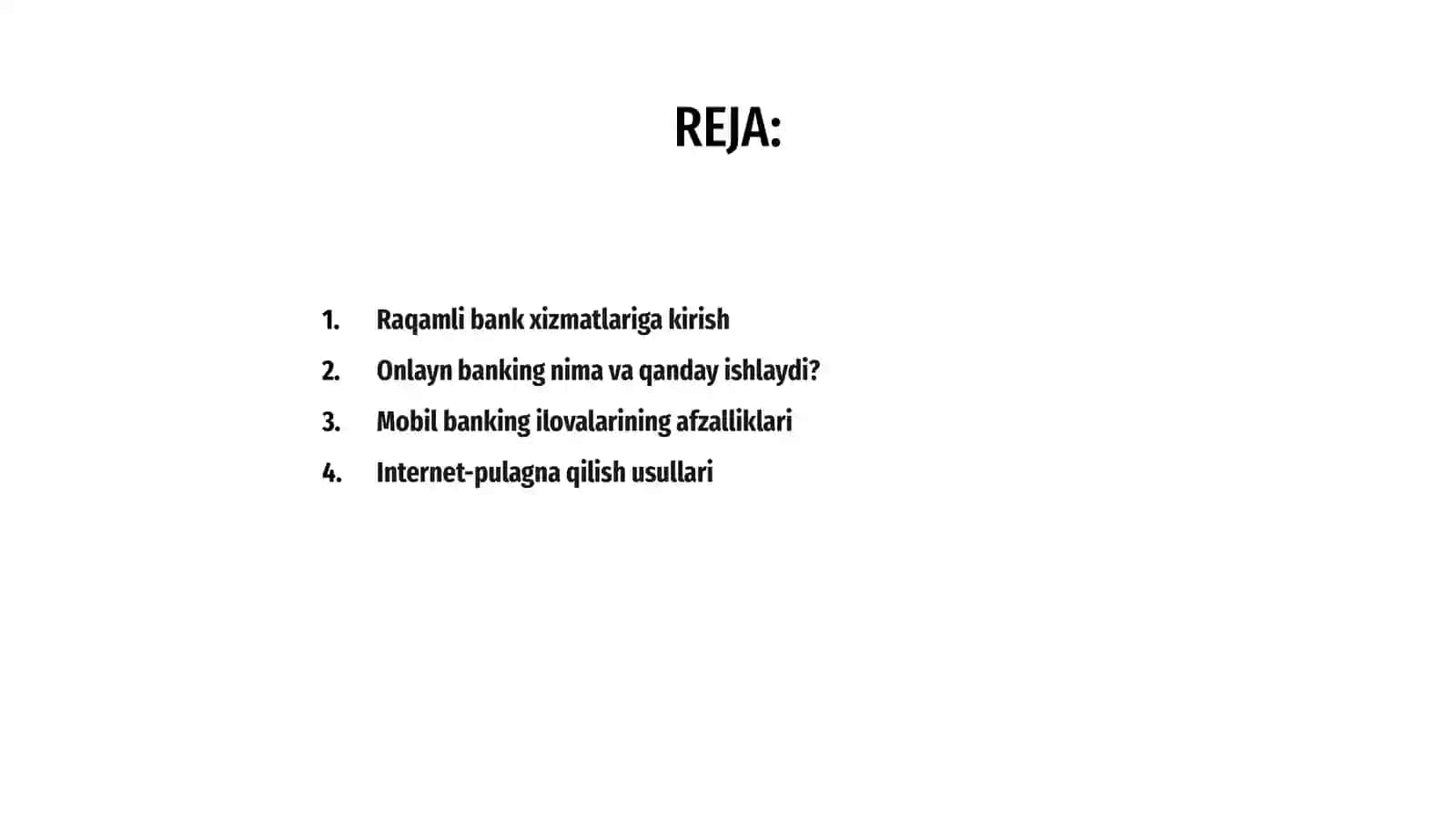 Raqamli bank xizmatlari 2