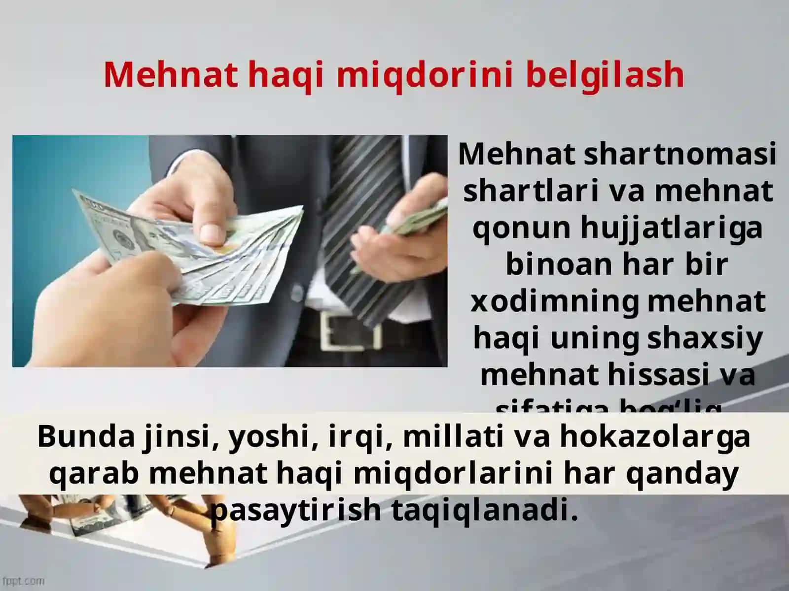 Mehnatga haq to‘lash va intizom 2