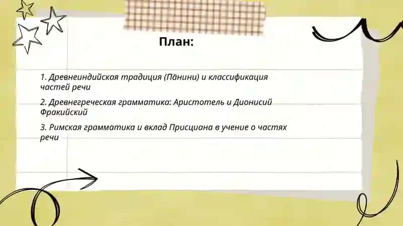 История учения о частях речи 2
