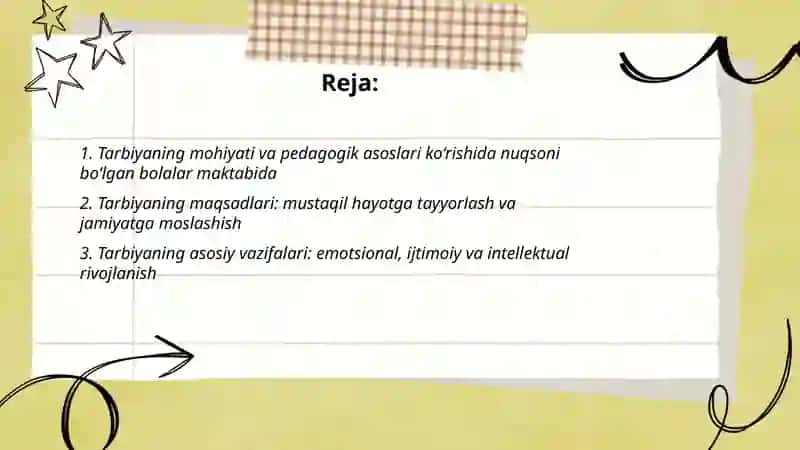 Tarbiyaning mohiyati va pedagogik asoslari 2