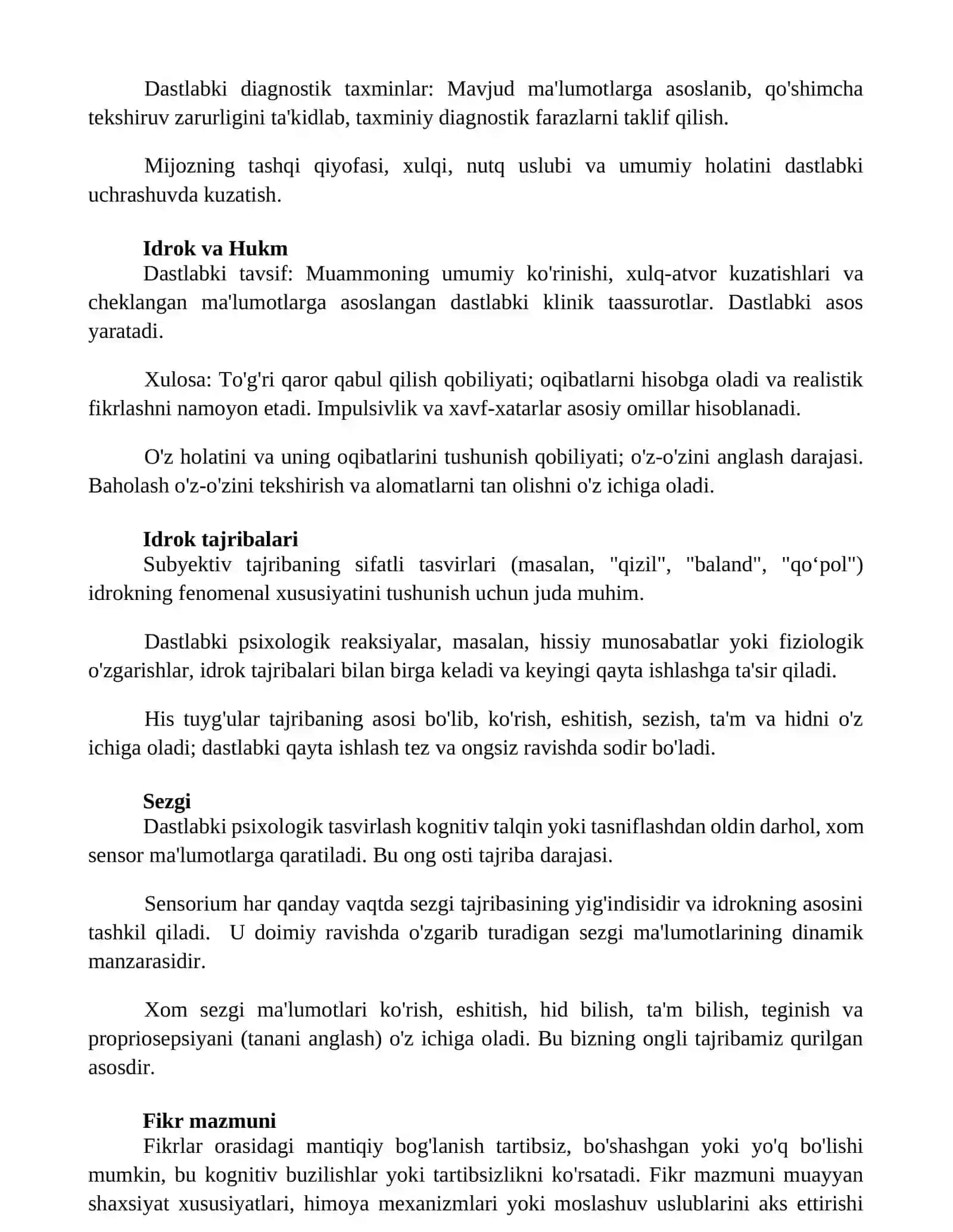 Ongning psixologik tavsifi 2