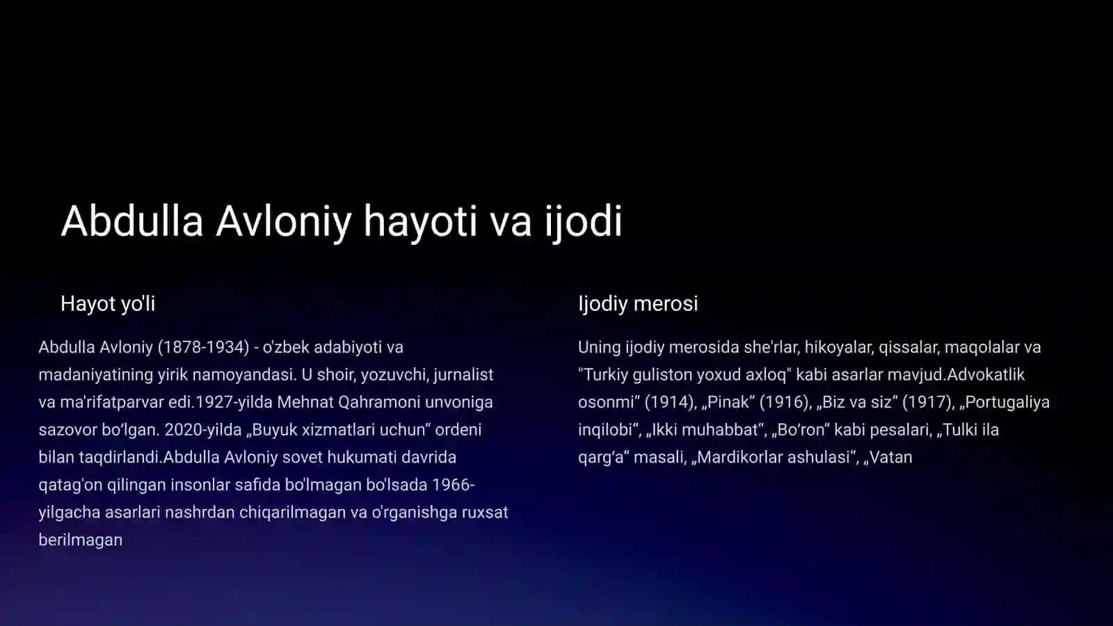 "Turkiy guliston yoxud axloq" 2