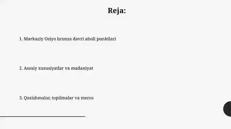 Oʻrta Osiyo bronzadavrimanzilgohlari 2