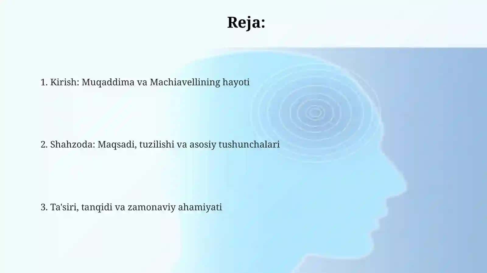 Makiavellining “Xukmdor” asari 2