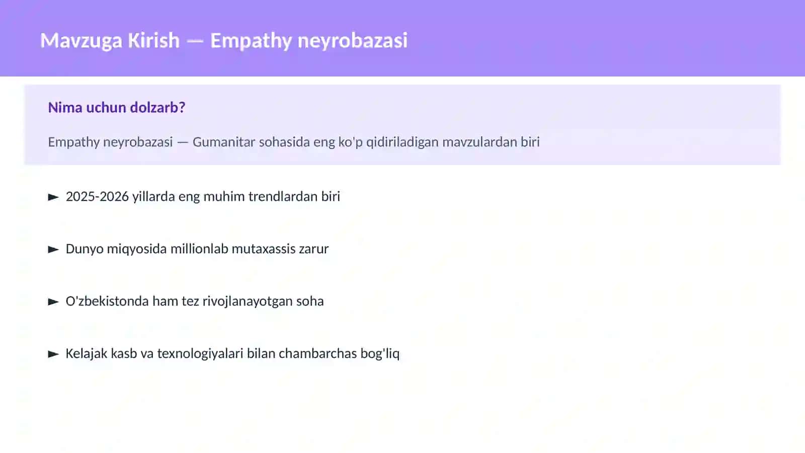 Empathy neyrobazasi 2