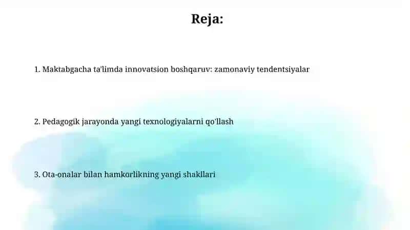 Maktabgacha taʼlimda innovatsion menejment 2