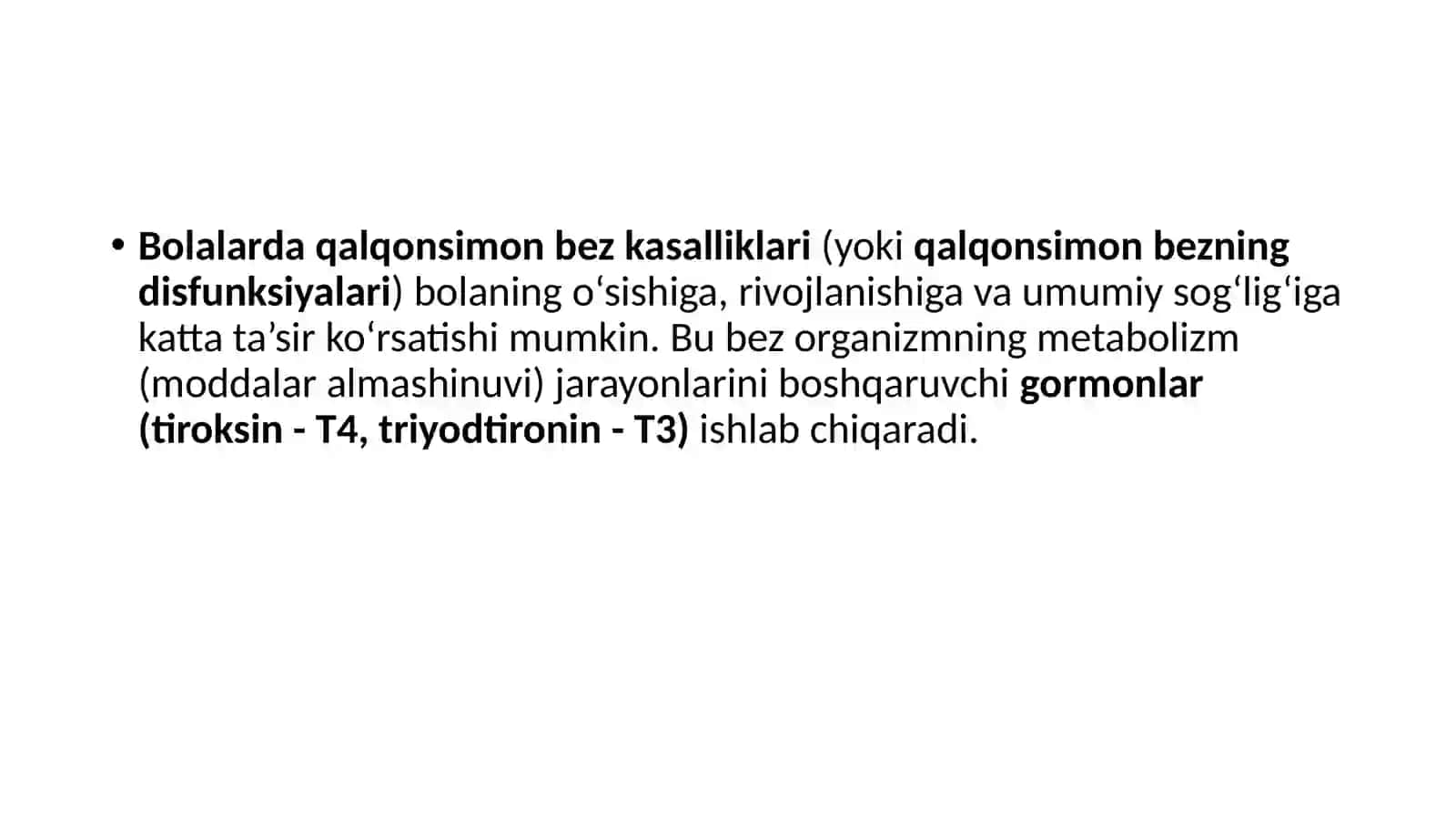 Qalqonsimon bez kasalliklari 2