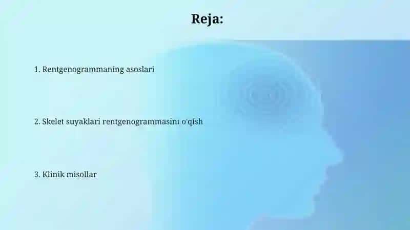 Skelet suyaklari rentgenogrammasi 2