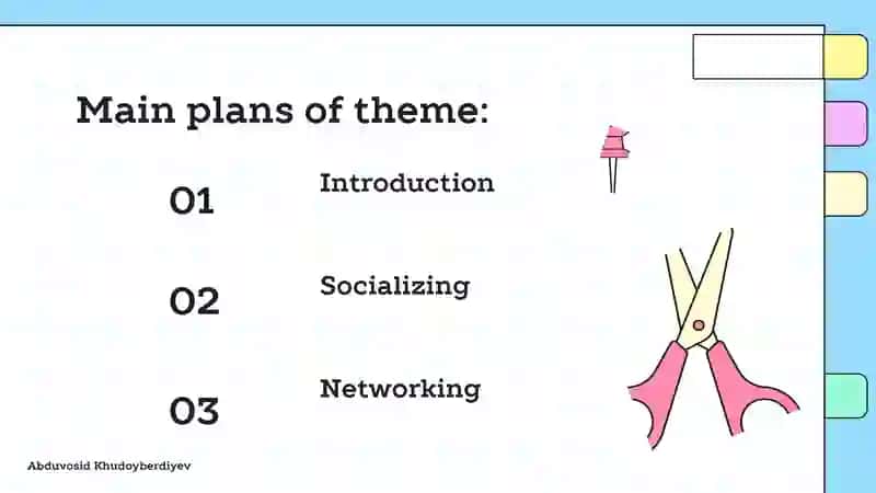 Socializing and networking 2