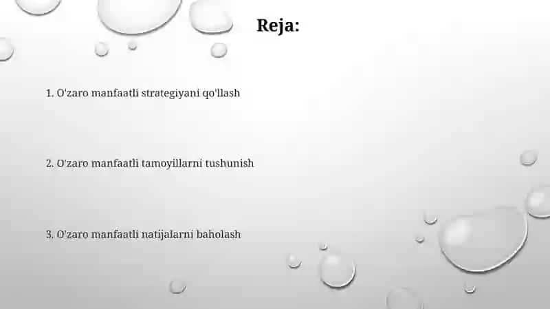 Yutuqli konfliktlarni hal qilish strategiyasi 2