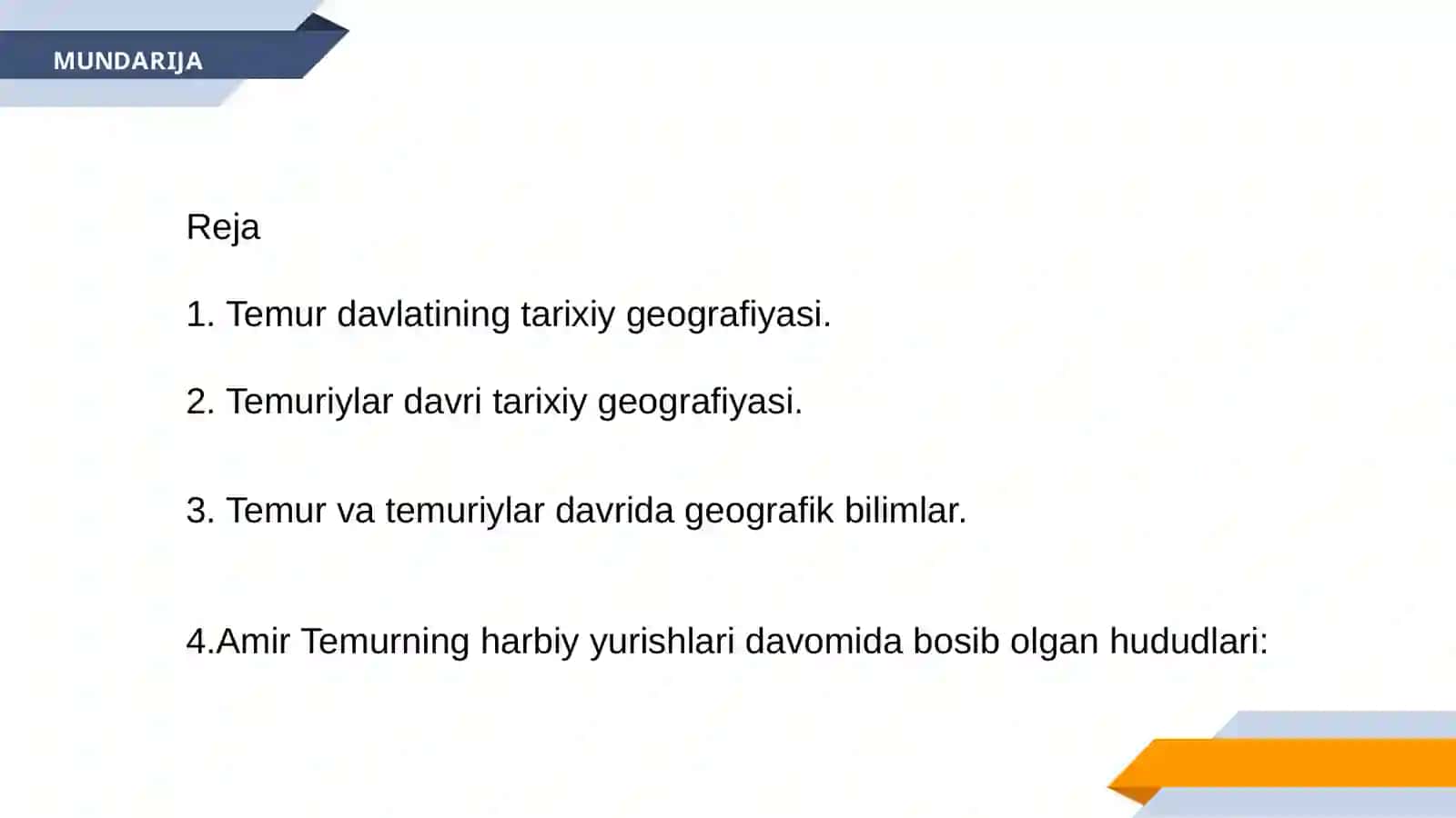 Amir Temurning harbiy yurishlari tarixiy geografiyasi 2
