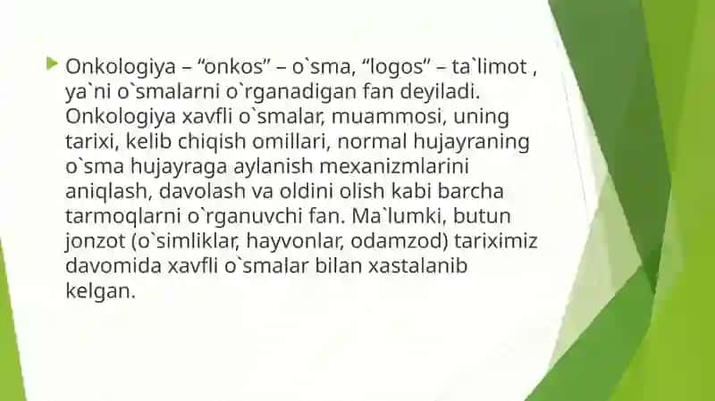 Onkologik reabilitatsiya 2