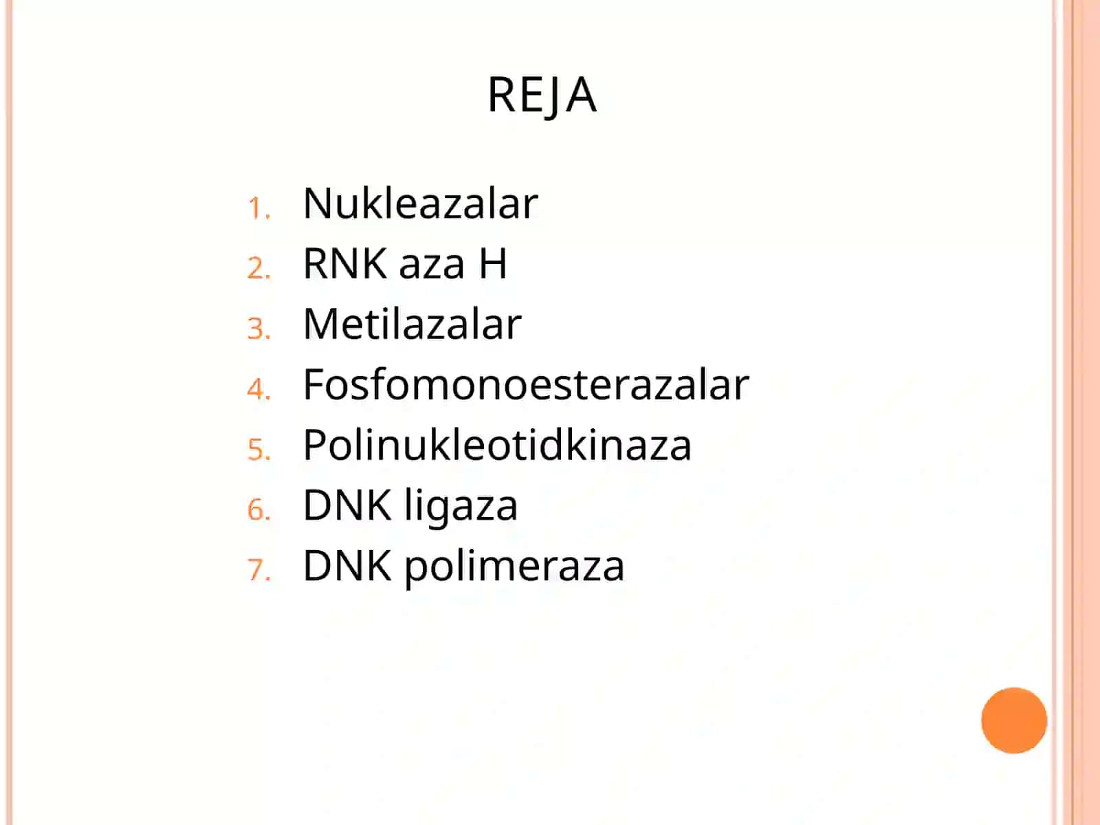 GENMUHANDISLIGIDA QO’LLANILADIGAN FERMENTLAR[ENZYMES FOR GENE TECHNOLOGY] 2