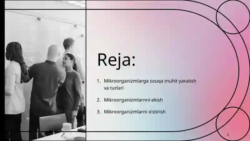 Mikroorganizmlarni ekish va oʻstirish 2