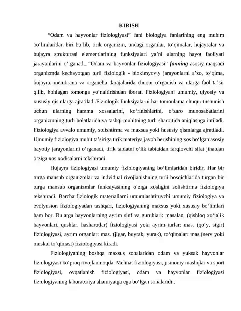 Fiziologiya fanining qisqacha tarixi va rivojlanish bosqichlari 2