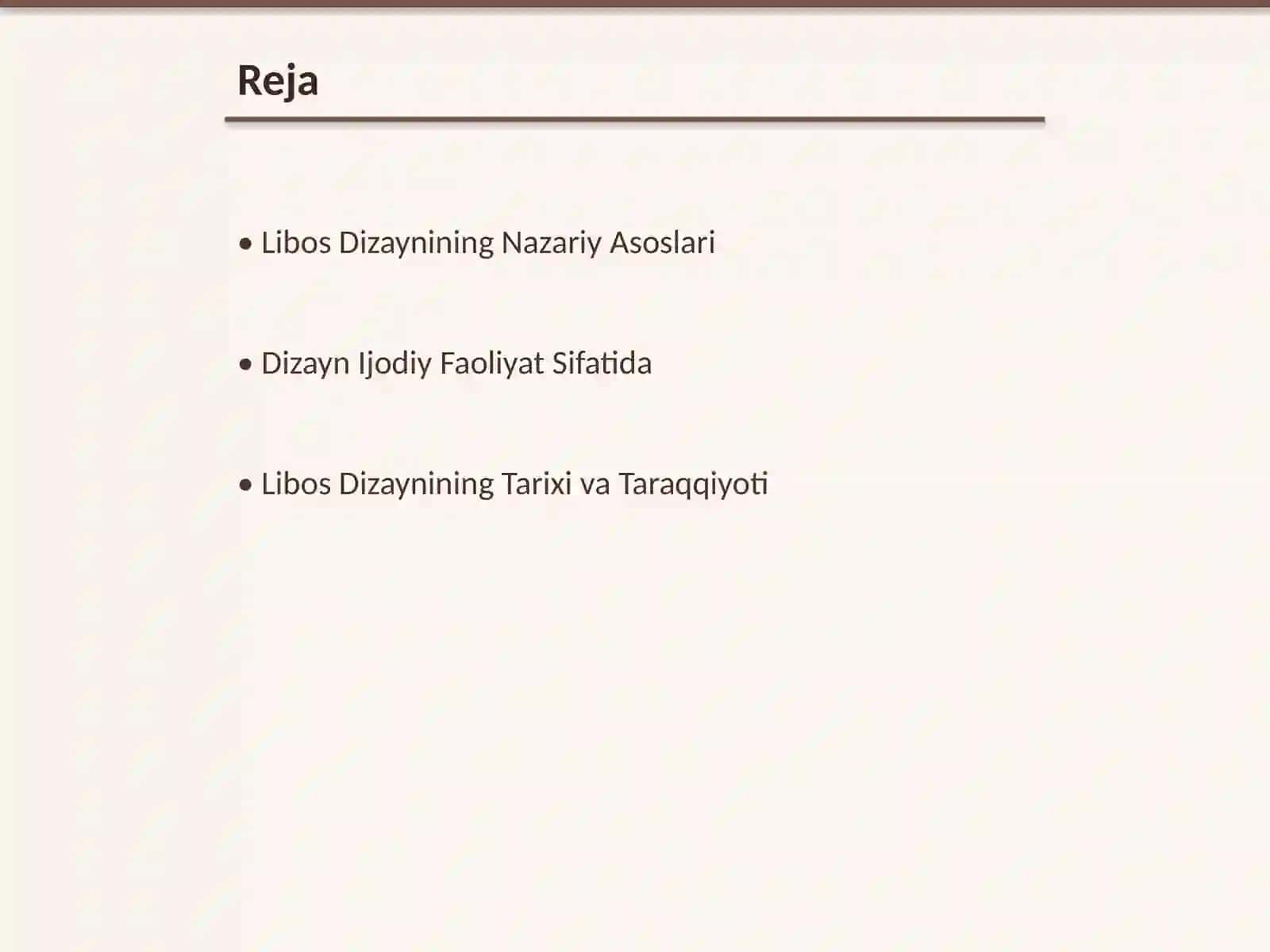 Libos Dizaynining Nazariy Asoslari 2