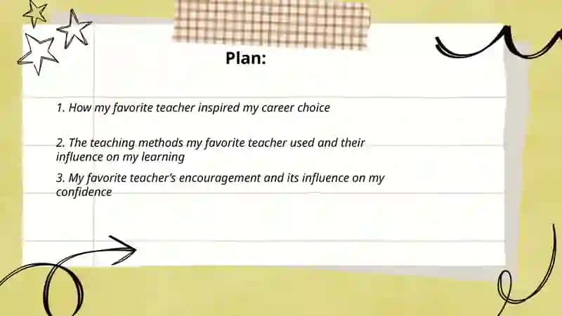 My favorite teacher and their influence 2
