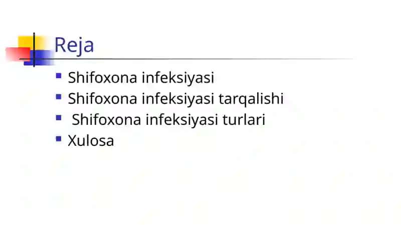 Shifoxona ichki infeksiyalar 2