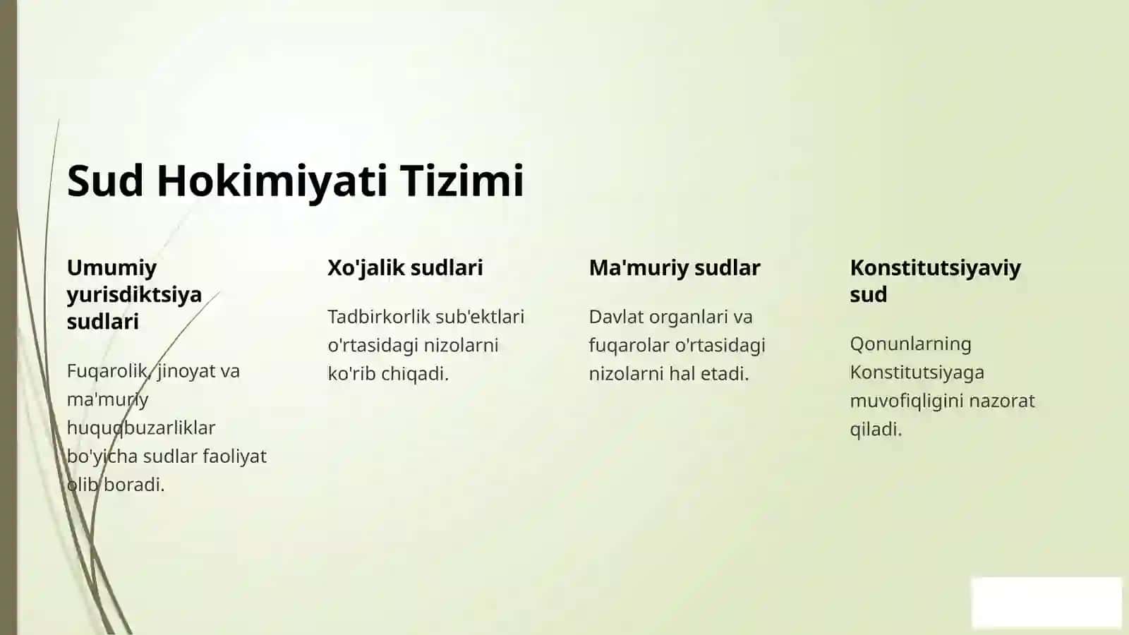 Sud Hokimiyati Tizimi 2