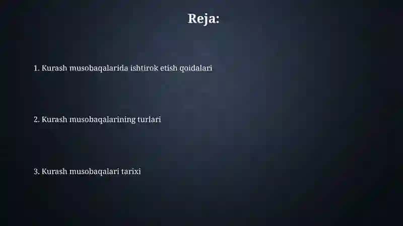 Dyuzdo musobaqalar 2