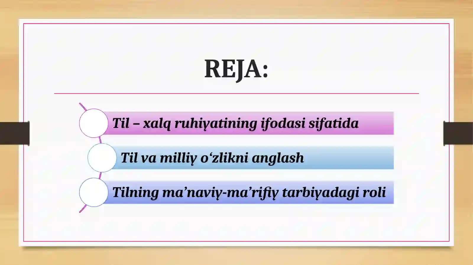 Til millat ruhiyati va ma'naviiyati kozgusi 2