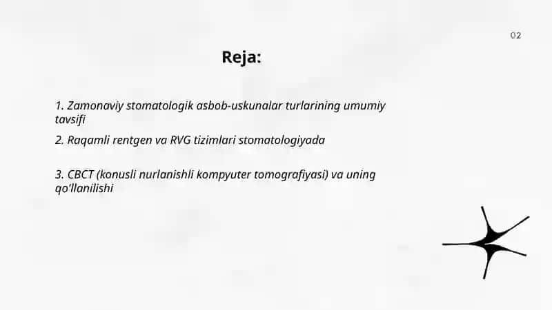 Zamonaviy stomatologik asbob uskunalar 2