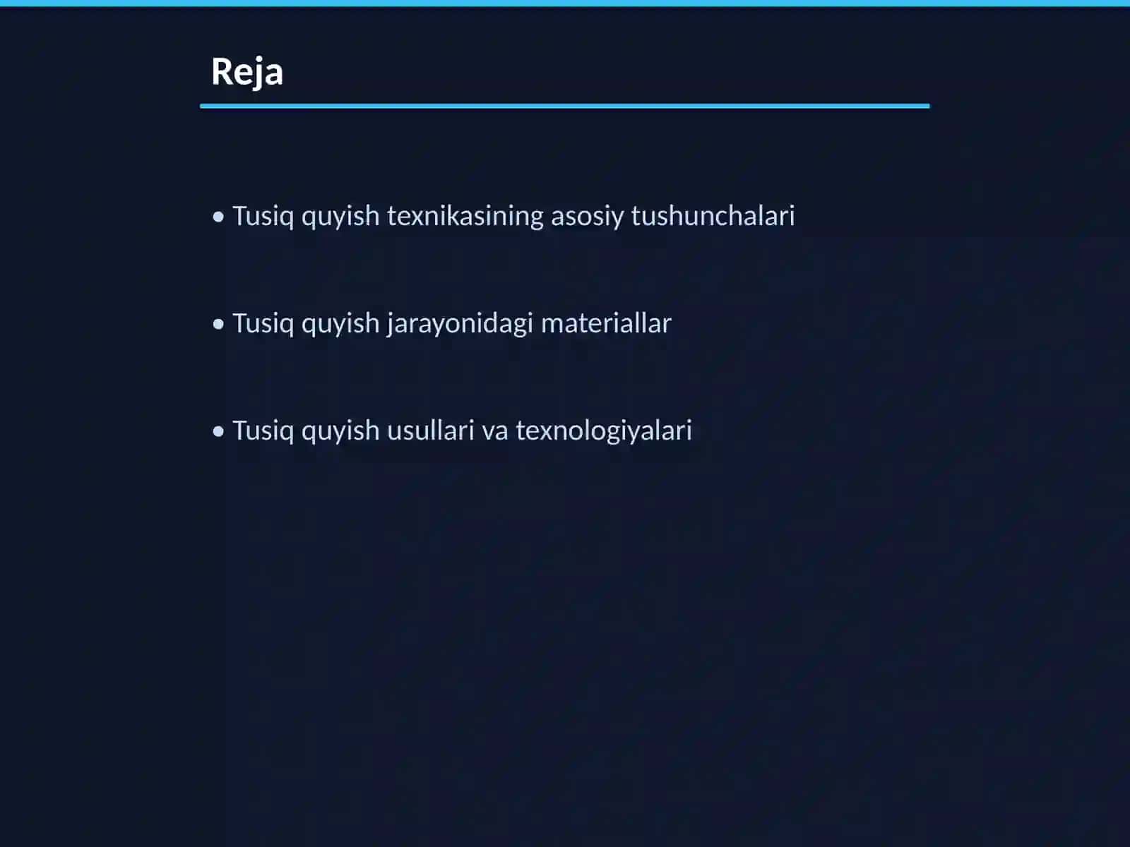 Tusiq quyish texnikasi 2