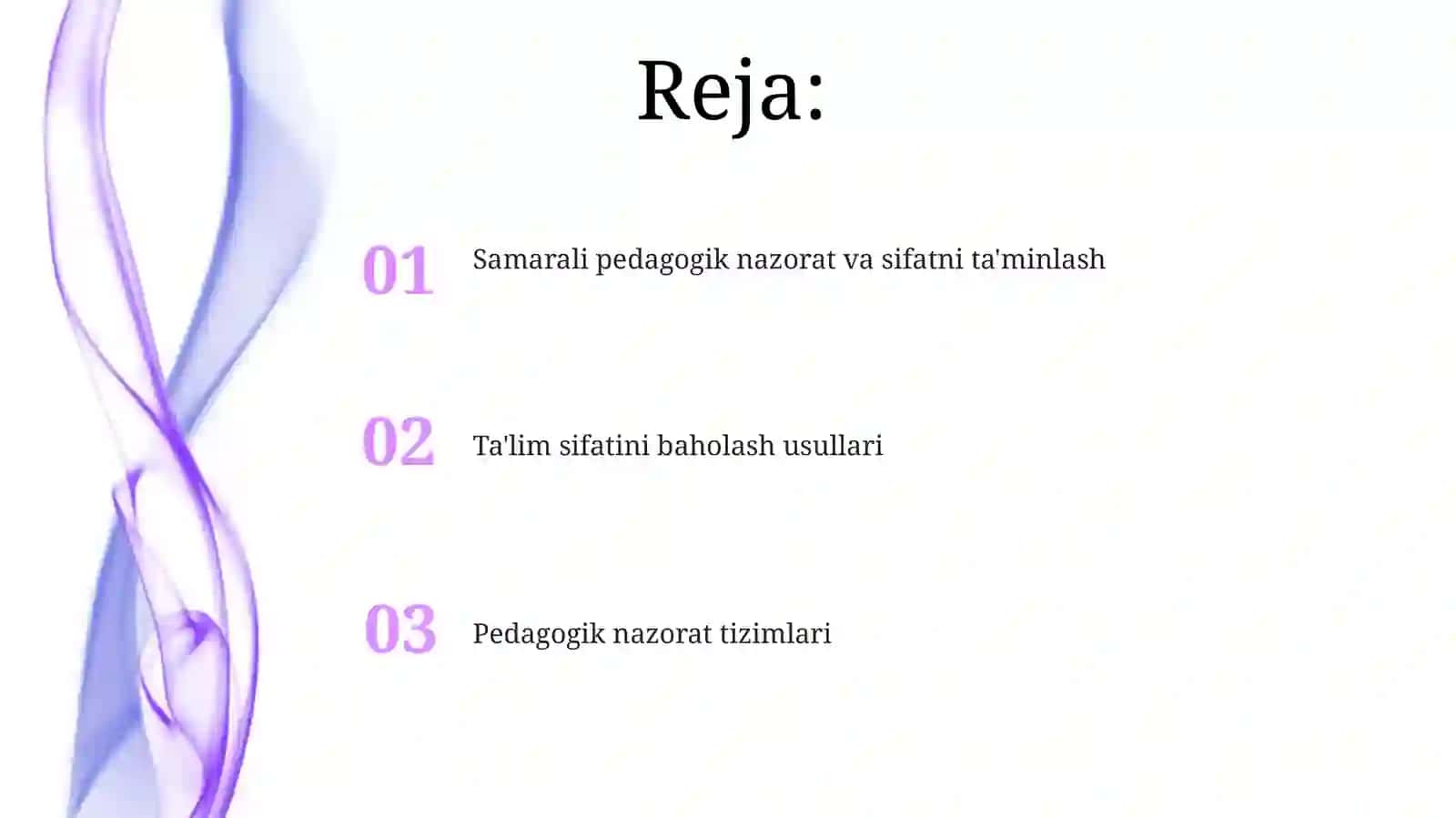 Pedagogik nazorat va taʼlim sifatini baholash 2
