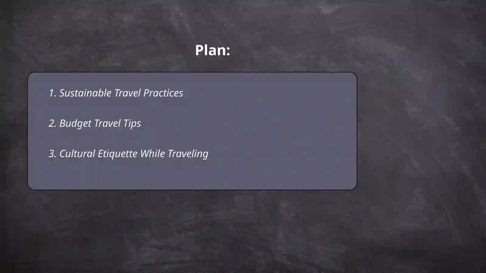 Travel 2