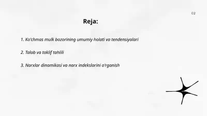 Koʻchmas mulk bozorni tahlil qilish 2